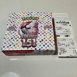 ポケモン - ポケモンカード 151 未開封1BOX シュリンクなし