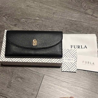 フルラ(Furla)のフルラ 長財布 FURLA ブラック 型番1047282(財布)