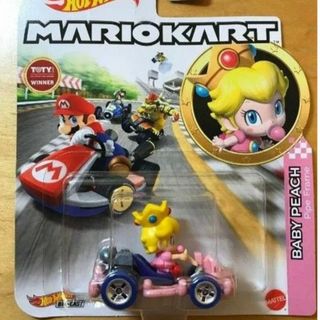 ホットウィール(ホットウィール)のホットウィール☆マリオカート☆ベビーピーチ☆スタンダード☆マテル☆手押し(ミニカー)