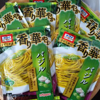 ニップン(ニップン)のオーマイ 香り華やかバジル パスタソース 6袋(調味料)