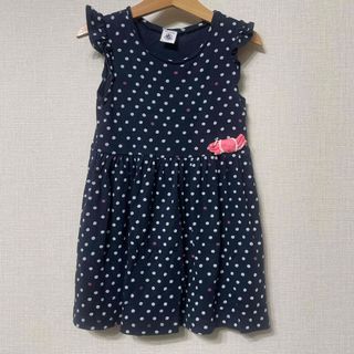 プチバトー(PETIT BATEAU)のプチバトー ワンピース 5ans 110cm(ワンピース)