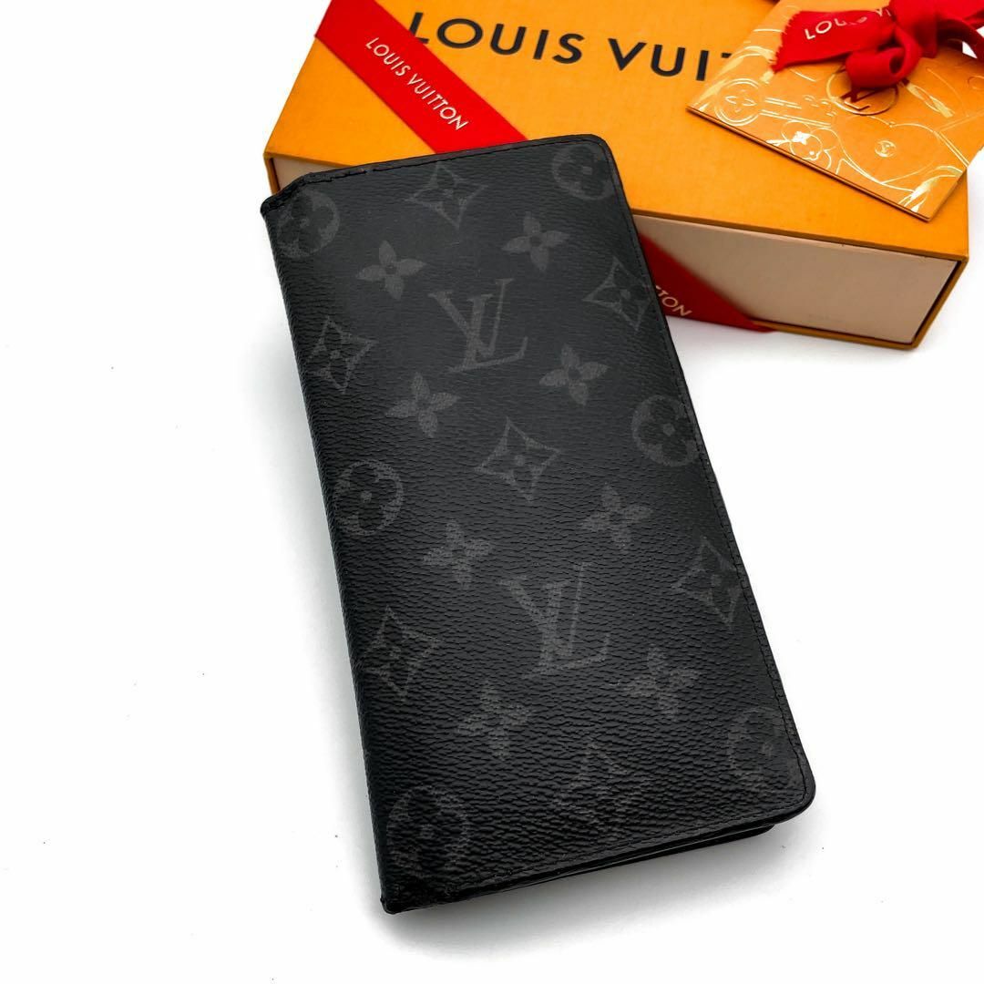 LOUIS VUITTON(ルイヴィトン)の【超極美品】ルイヴィトン モノグラム エクリプス ブラザ 長財布 メンズのファッション小物(長財布)の商品写真