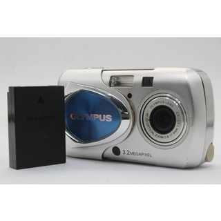 【返品保証】 オリンパス Olympus μ-15 Digital AF 3x バッテリー付き コンパクトデジタルカメラ  s8804(コンパクトデジタルカメラ)