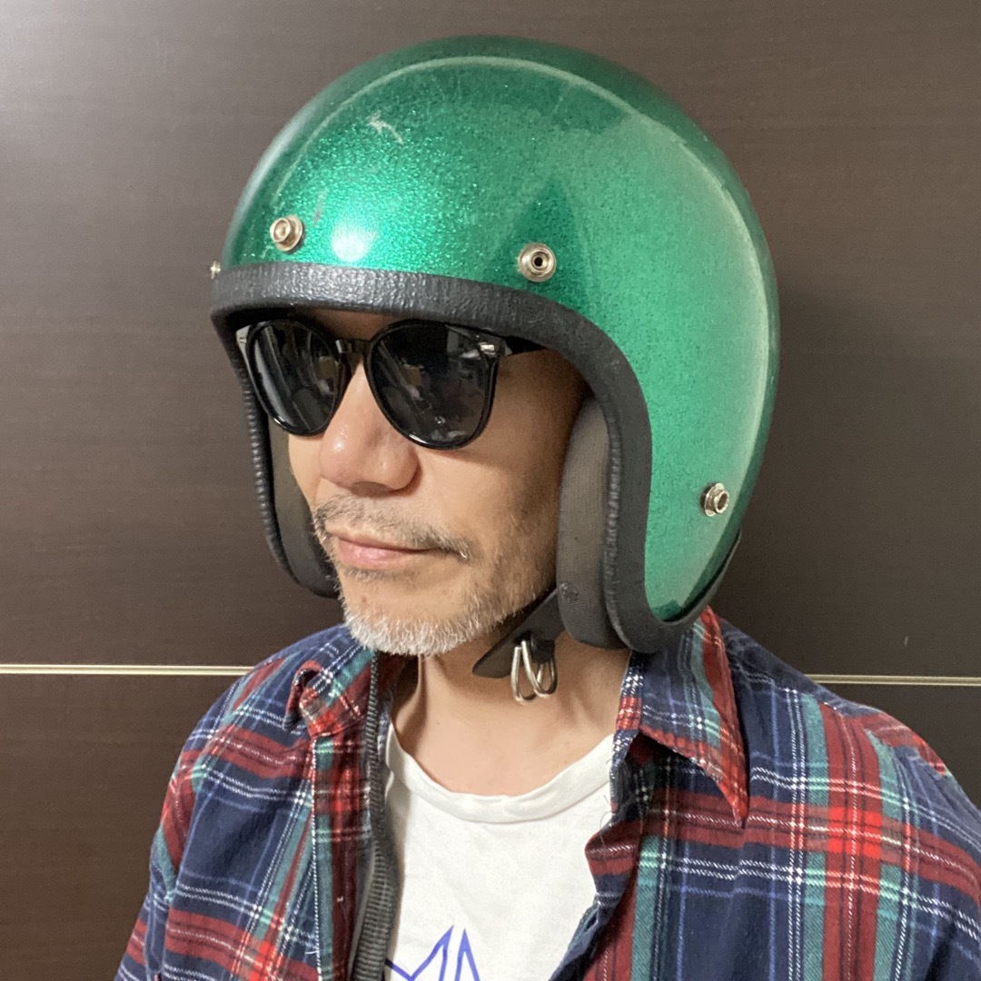 ブコ(ブコ)のROP-4170 70’s ビンテージヘルメット BUCO BELL MCHAL 自動車/バイクのバイク(ヘルメット/シールド)の商品写真