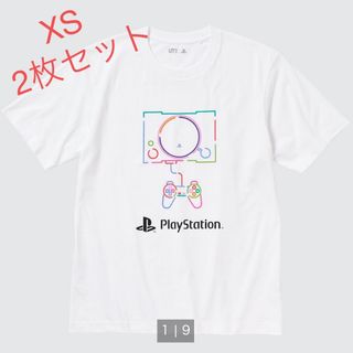 ユニクロ(UNIQLO)のユニクロ　プレステ　Tシャツ　XS  セット　新品未使用(Tシャツ/カットソー(半袖/袖なし))