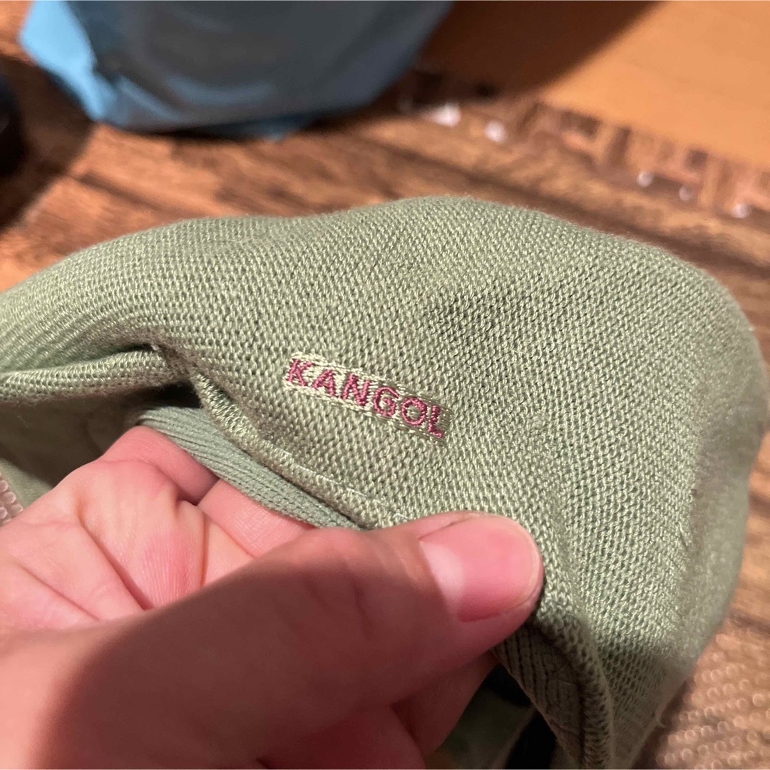 KANGOL(カンゴール)のbaiya緑カンゴールKANGOLハンチングバンブークレーBAMBOOCVERY メンズの帽子(ハンチング/ベレー帽)の商品写真