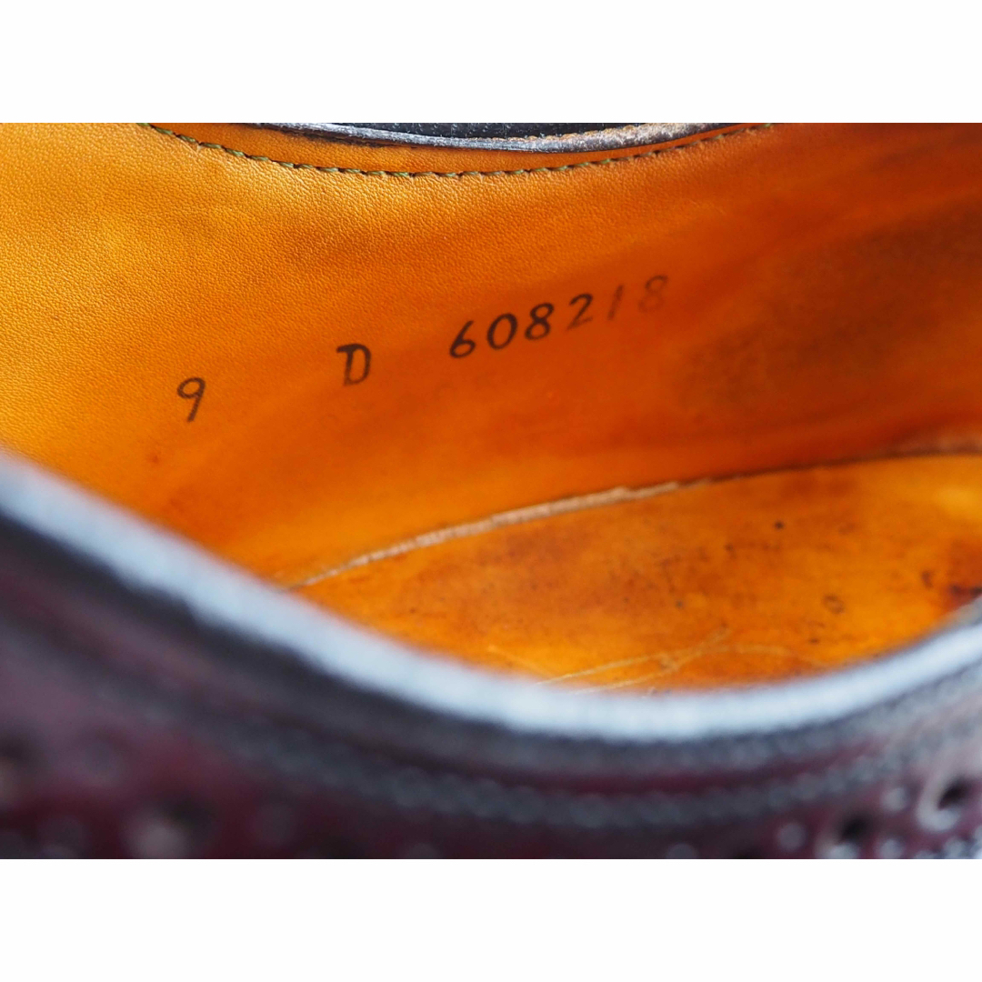 Alden(オールデン)の70s Florsheim Imperial cordovan wing tip メンズの靴/シューズ(ドレス/ビジネス)の商品写真