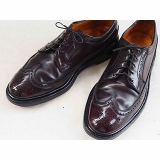 オールデン(Alden)の70s Florsheim Imperial cordovan wing tip(ドレス/ビジネス)