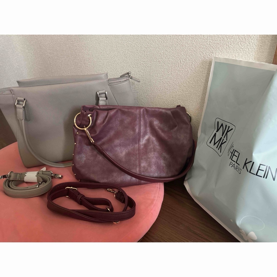 MK MICHEL KLEIN(エムケーミッシェルクラン)のMKミッシェルクラン　バッグ２点セット レディースのバッグ(トートバッグ)の商品写真