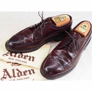 オールデン(Alden)のAlden 975  Cordovan Long Wing Bluche(ドレス/ビジネス)