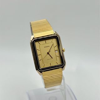 RADO ラドー ダイヤスター 129.9533.3 QZゴールド文字盤 デイト