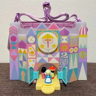 ディズニー(Disney)のディズニーリゾート スモールワールド ポップコーン バケット スーベニア ケース(キャラクターグッズ)