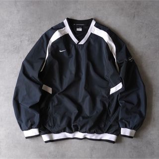 NIKE - 00s OLD NIKE プルオーバー ナイロンジャケット ブラック