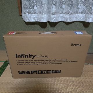 イーヤマ(iiyama)の【ゲーミングノートPC】iiyama PC LEVEL∞  Win11(ノートPC)