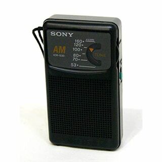 SONY ソニー ICR-S30 ブラック AMハンディポータブルラジオ(ラジオ)