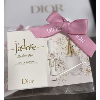 クリスチャンディオール(Christian Dior)のディオール　ジャドール　パルファンドー　ノベルティ2点(サンプル/トライアルキット)