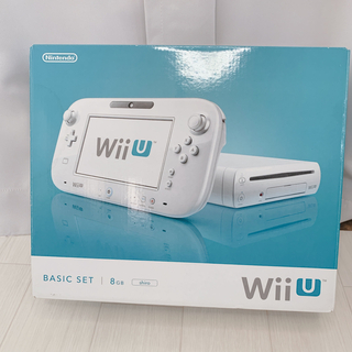 ニンテンドウ(任天堂)のwiiu 本体 WiiU 本体 任天堂 Nintendo8GB BASICSET(家庭用ゲーム機本体)