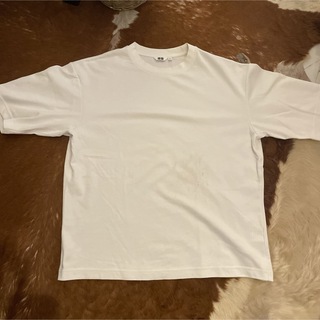 ユニクロ(UNIQLO)のユニクロ　UNIQLO エアリズム　Tシャツ　シミあり(Tシャツ/カットソー(半袖/袖なし))