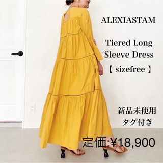 ALEXIASTAM アリシアスタン ワンピース ロングワンピース 7分袖