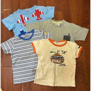 ミキハウス(mikihouse)のmiki HOUSE ミキハウス まとめ売り　120cm　半袖Tシャツ　4枚(Tシャツ/カットソー)