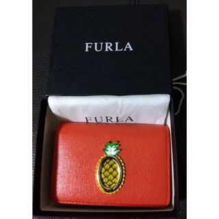 送料込☆FURLA☆コインケース☆パイナップル☆可愛い