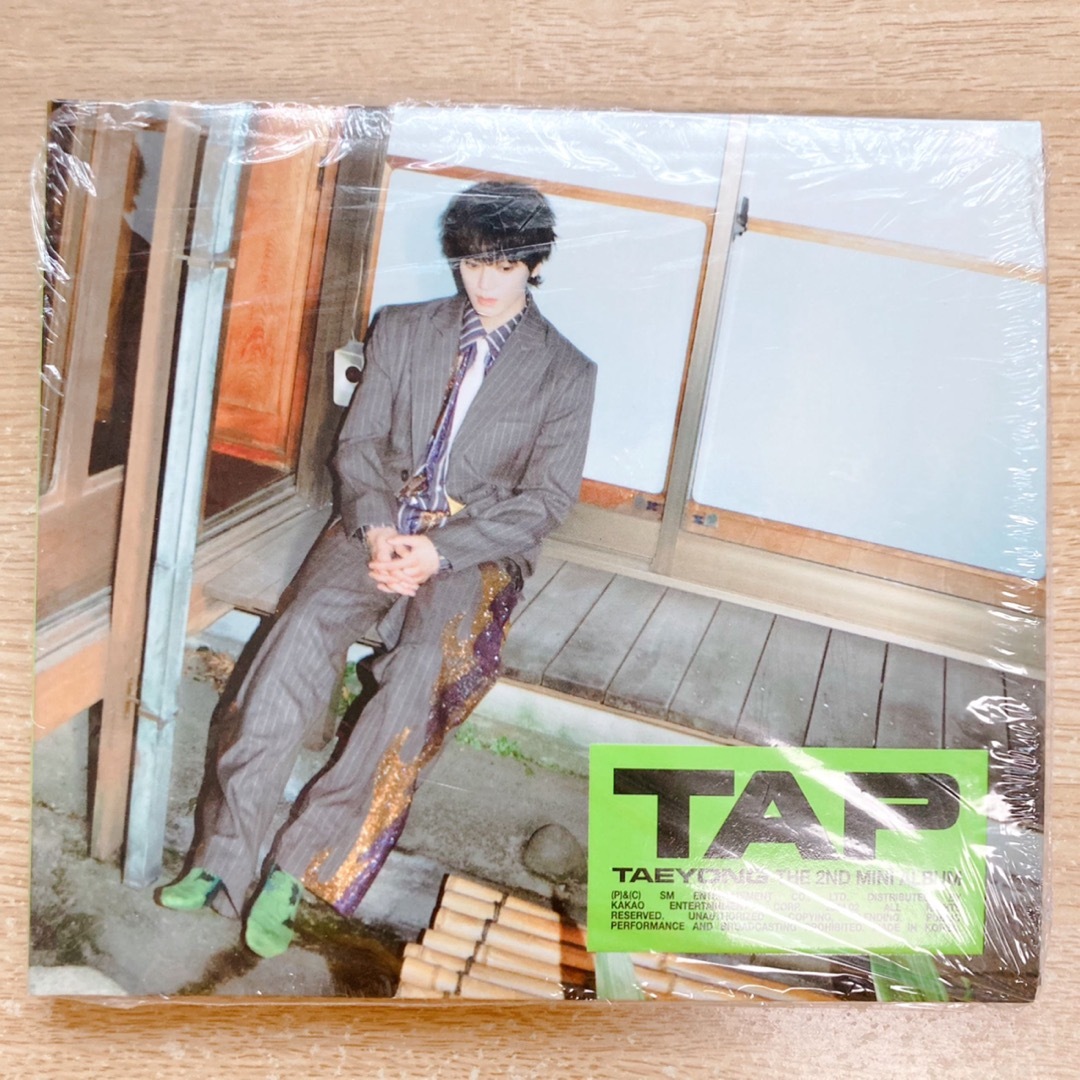 NCT127(エヌシーティー127)のnct127 テヨン♡TAP デジパック Digipack Ver 新品 未開封 エンタメ/ホビーのCD(K-POP/アジア)の商品写真