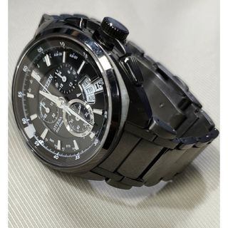 シチズン(CITIZEN)の稼働品 シチズンアテッサジェットセッター電波ソーラー腕時計 ATD53-3012(腕時計(アナログ))