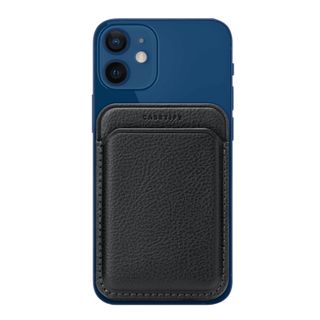 新品未使用　Casetify マグセーフウォレット　レザーウォレット　ブラック