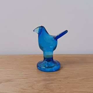 イッタラ(iittala)のイッタラ　バード　ミニシエッポ脚付　ターコイズ×スカイブルー(その他)