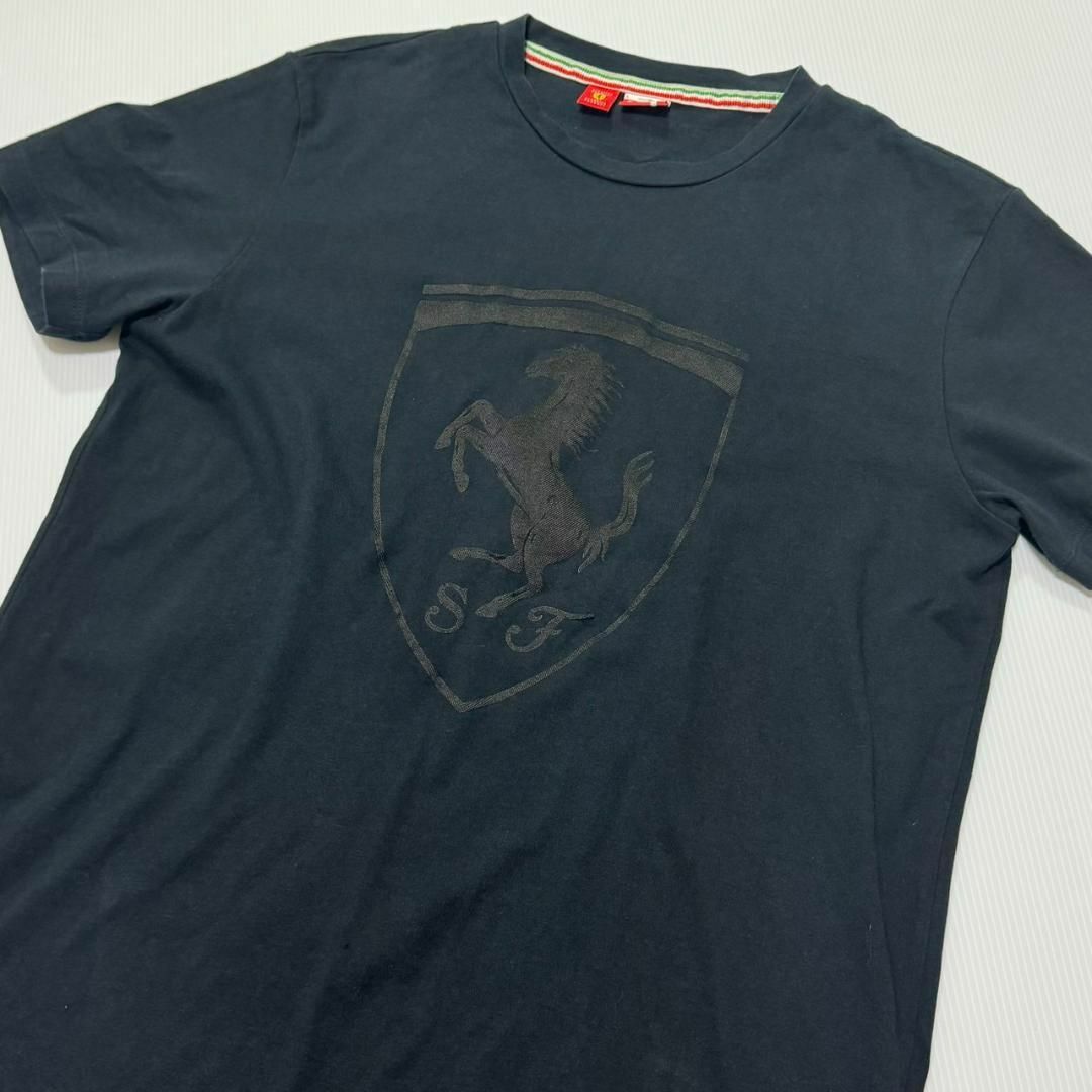 PUMA(プーマ)のPUMA Ferrari コラボ 半袖 Tシャツ ブラック メンズ Lサイズ メンズのトップス(Tシャツ/カットソー(半袖/袖なし))の商品写真