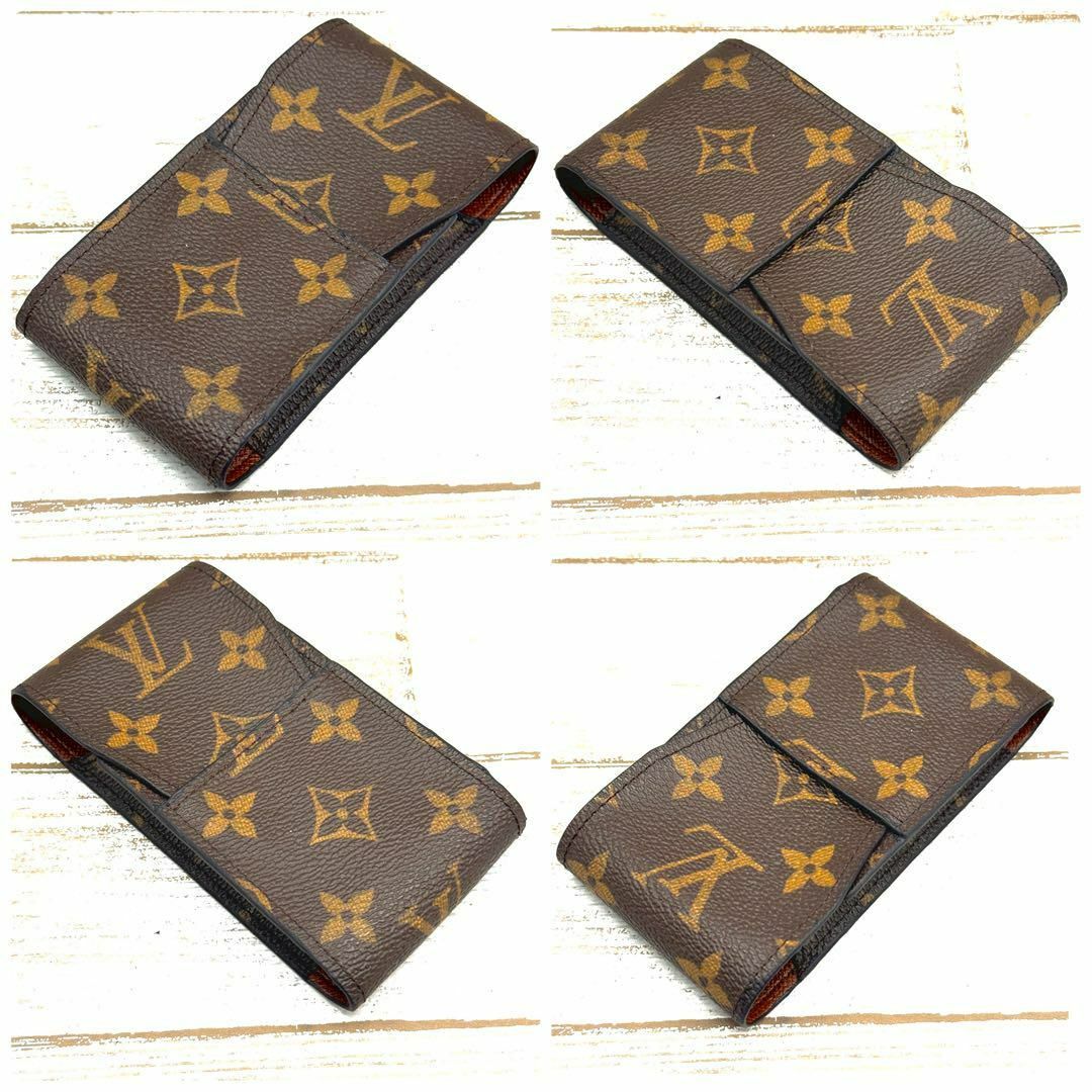 LOUIS VUITTON(ルイヴィトン)の【最上級美品】ルイヴィトン モノグラム シガレットケース タバコケース エテュイ レディースのファッション小物(その他)の商品写真