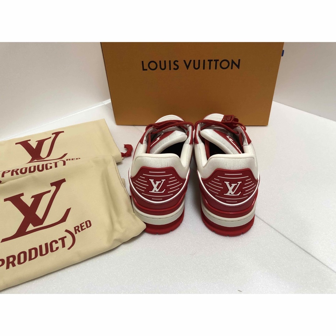 LOUIS VUITTON(ルイヴィトン)の新品LOUIS VUITTON ルイヴィトン スニーカー LVトレイナーRED メンズの靴/シューズ(スニーカー)の商品写真