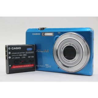 【返品保証】 カシオ Casio Exilim EX-ZS10 ブルー 5x バッテリー付き コンパクトデジタルカメラ  s8828(コンパクトデジタルカメラ)
