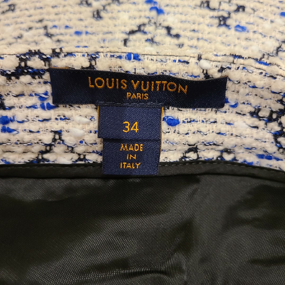 LOUIS VUITTON(ルイヴィトン)の⑤　未使用に近い　サイズ34　ルイヴィトン　スカート　モノグラム レディースのスカート(その他)の商品写真