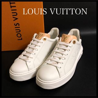 ルイヴィトン(LOUIS VUITTON)の【美品】LOUISVUITTON ヴィトン　タイムアウト　スニーカー　モノグラム(スニーカー)