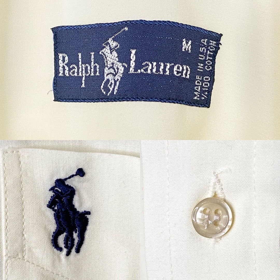 Ralph Lauren(ラルフローレン)の【激レア美品】 Ralph Lauren made in USA 半袖シャツ メンズのトップス(シャツ)の商品写真