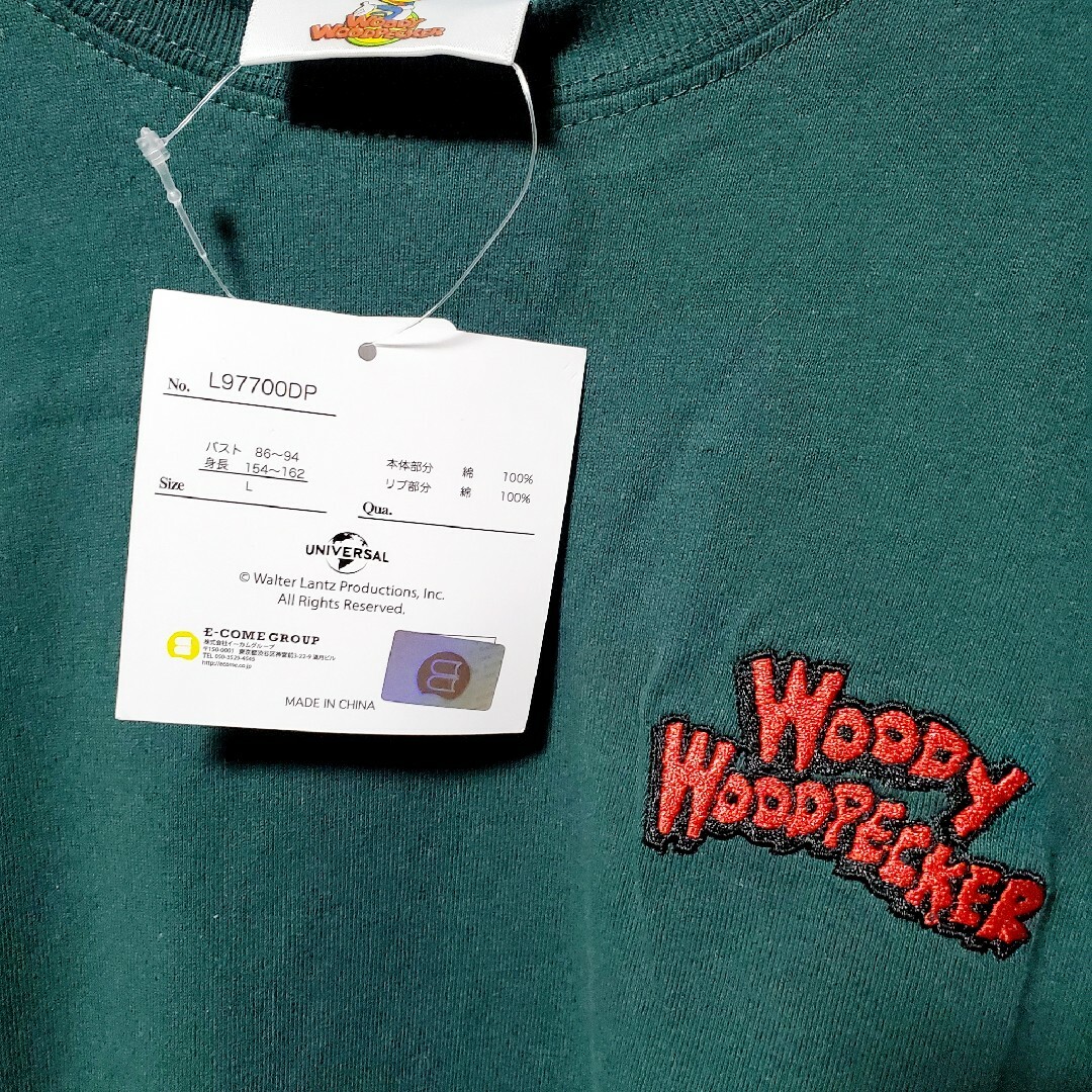 新品 WoodyWoodpecker 半袖 ウッディーウッドペッカー Tシャツ レディースのトップス(Tシャツ(半袖/袖なし))の商品写真