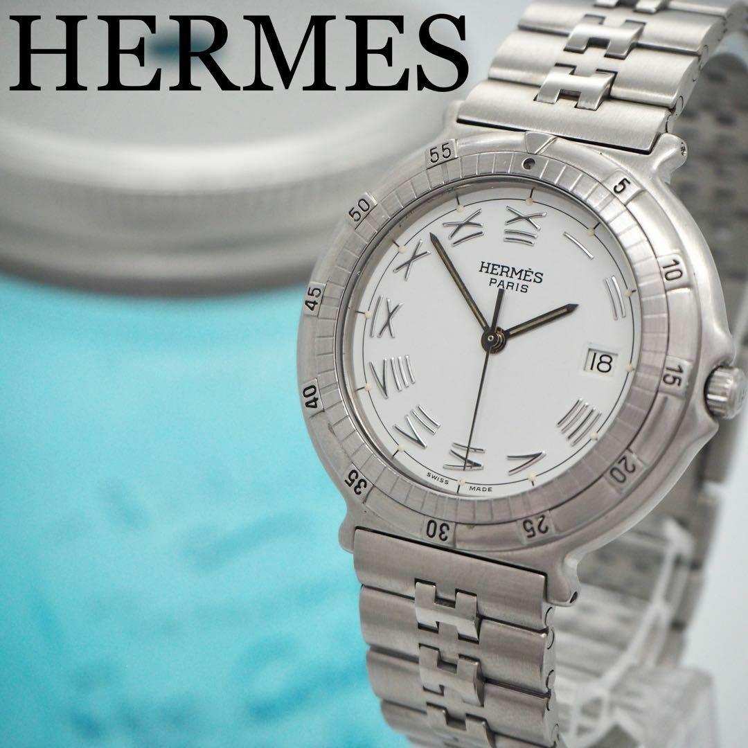HERMES - 546【美品】エルメス時計 メンズ腕時計 キャプテンニモ HERMES - 546【美品】エルメス時計 メンズ腕時計 キャプテンニモ