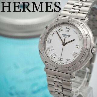 Hermes - 546【美品】エルメス時計　メンズ腕時計　キャプテンニモ　ダイバーウォッチ
