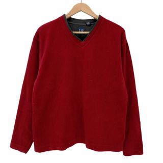 ギャップ(GAP)のGap(ギャップ) OLD Vネックフリースプルオーバー メンズ トップス(その他)