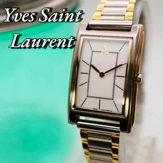 イヴサンローラン(Yves Saint Laurent)の美品 YvesSaintLaurent ゴールド レディース腕時計 758(腕時計)