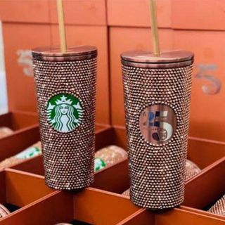 スターバックスコーヒー(Starbucks Coffee)の【訳あり】スターバックス タイ限定25 周年記念 ラインストーン タンブラー(タンブラー)