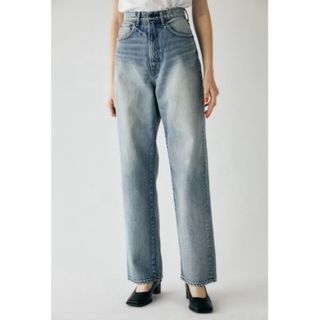 マウジー(moussy)のHW DAMAGE LOOSE STRAIGHT(デニム/ジーンズ)