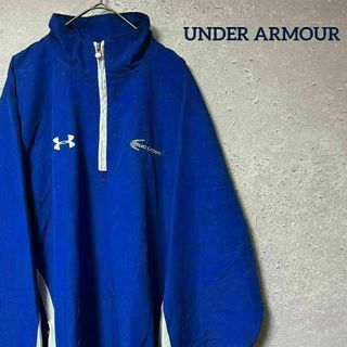 アンダーアーマー(UNDER ARMOUR)のUNDER ARMOUR アンダーアーマー 長袖 ハーフジップ ナイロン L(ジャージ)