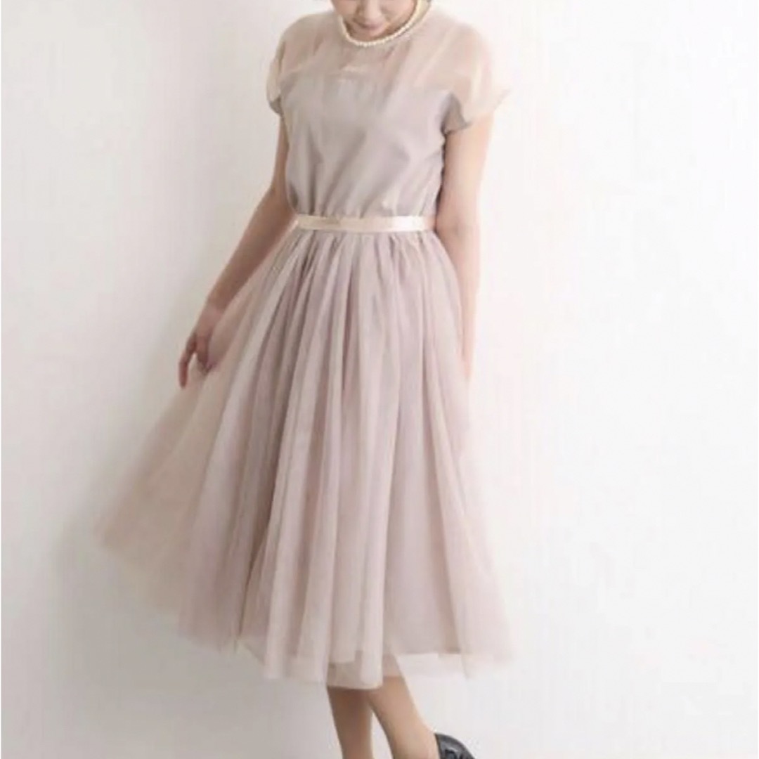 merlot plus(メルロープリュス)の☆【新品タグ付】ロングスカートドレス　メルロー レディースのフォーマル/ドレス(ロングドレス)の商品写真