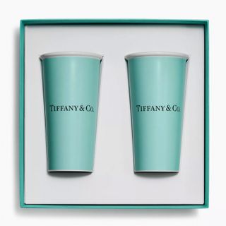 ティファニー(Tiffany & Co.)のTiffany&Co. ティファニーラージコーヒーカップボーンチャイナ(グラス/カップ)