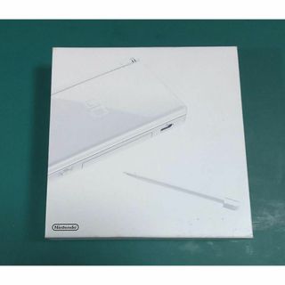 【中古・美品】ニンテンドーDS Lite Crystal White箱付 A19