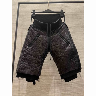 ルグランブルー(LGB)の00s archive L.G.B. leather pants gimmick(ショートパンツ)