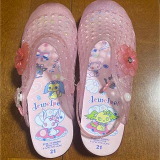 サンリオ - 新品未使用　サンリオ　jewelpet ビーチサンダル　21㎝