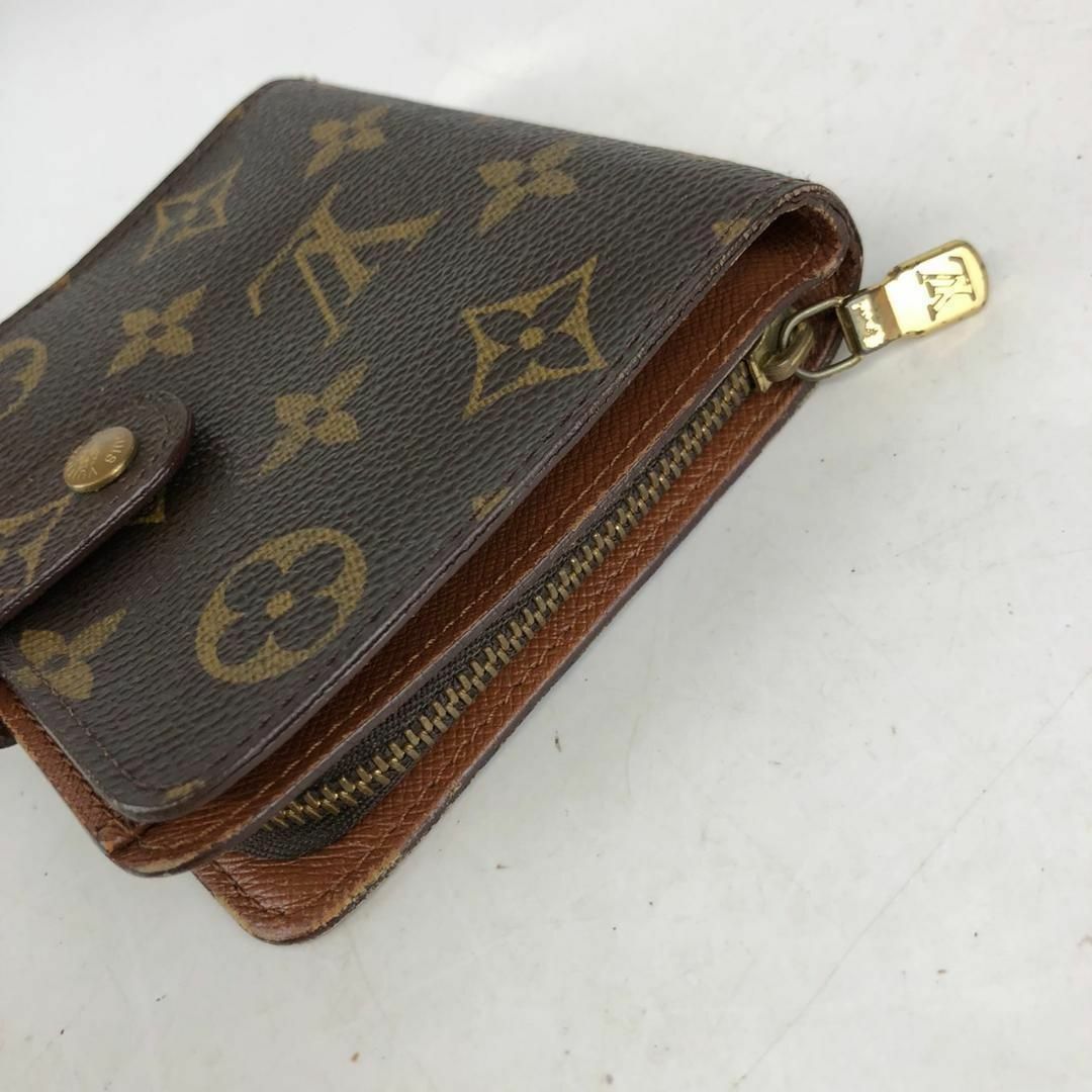 LOUIS VUITTON ヴィトン モノグラム コンパクトジップ 折り財布 LOUIS VUITTON ヴィトン モノグラム コンパクトジップ 折り財布